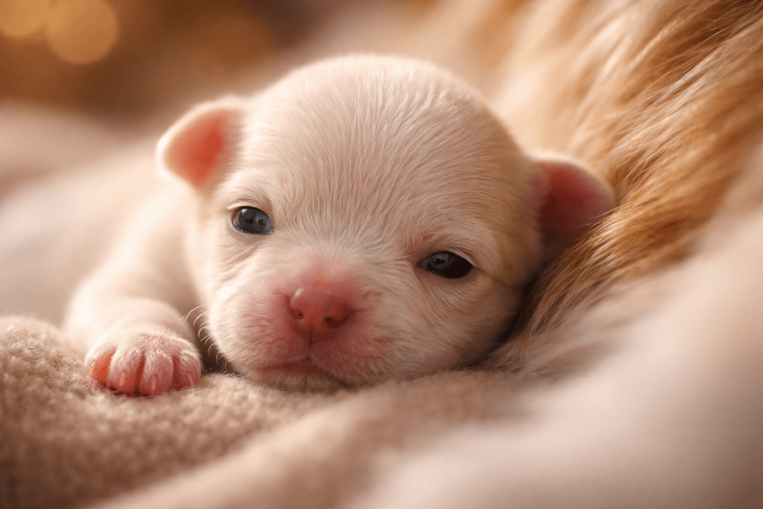 quando os filhotes abrem os olhos